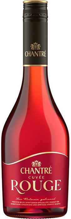 Das Foto zeigt die Chantré Rouge Flasche