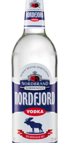 Das Foto zeigt die NN Nordfjord Flasche