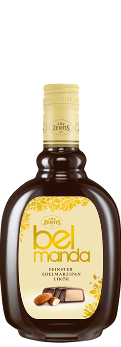 Das Foto zeigt die Sarotti Marzipan Flasche