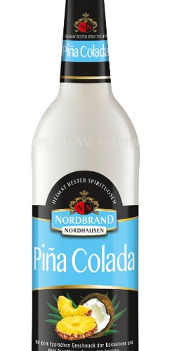 Das Foto zeigt die NN Pina Colada Flasche